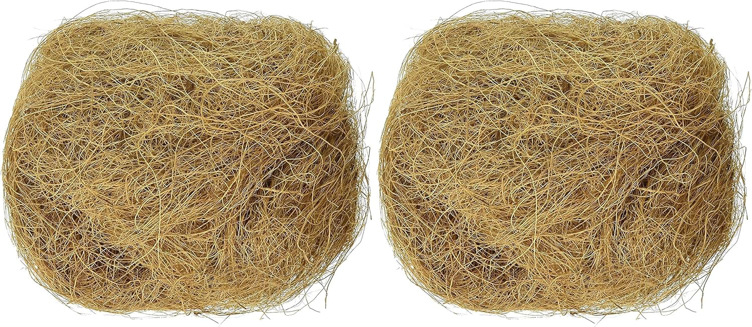 Prevue Pet Products BPV105 Sterilized Natural Coconut Fiber for Bird Nest (60000105) : Bird Nest For Cage : Pet Supplies