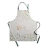 Maison d' Hermine 100% Cotton Kitchen Apron with an Adjustable Neck with Long Ties for Women Men Chef