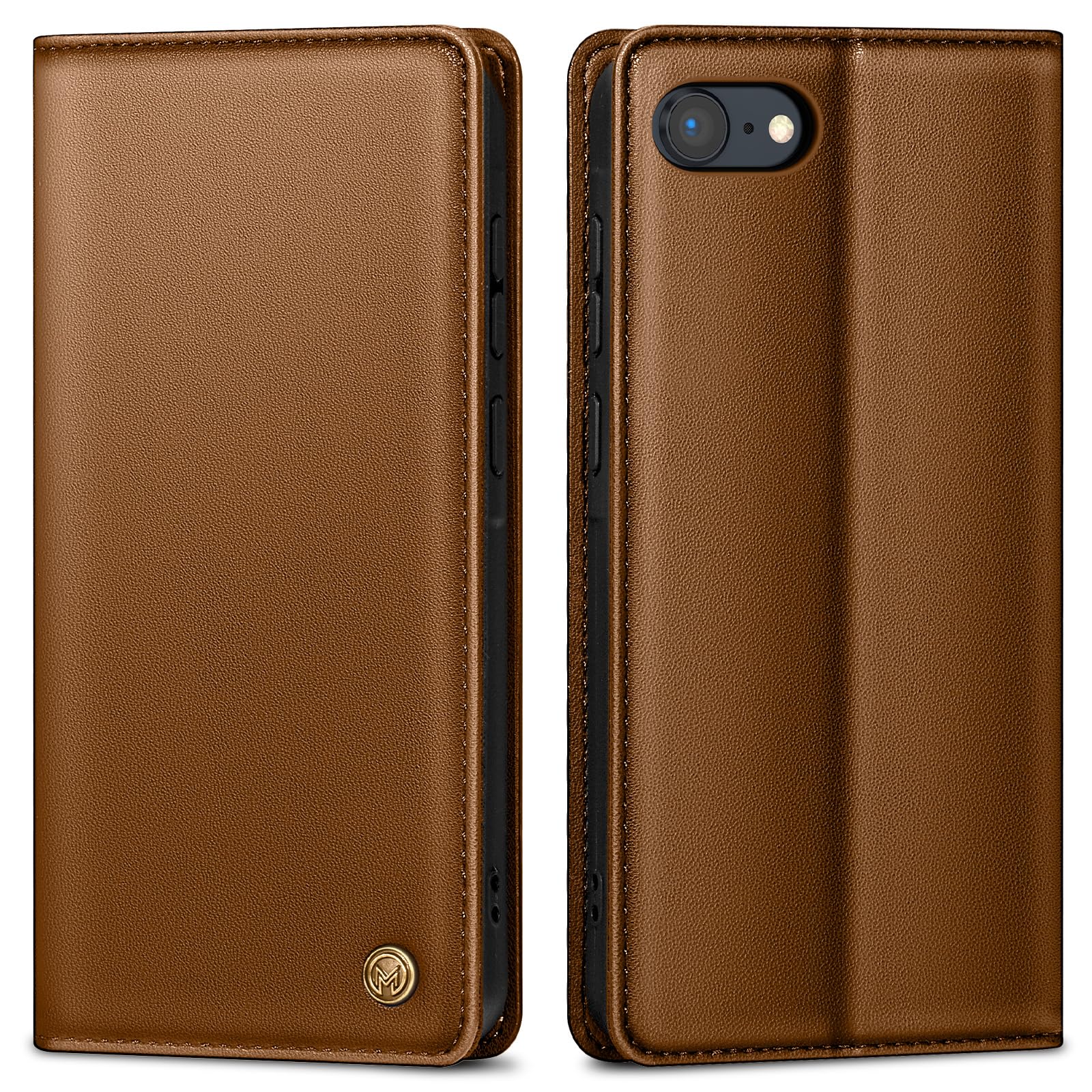 AIMOYU Handyhülle für iPhone Series Hülle,Premium Lederhülle Schutzhülle Tasche für iPhone Series Hülle Wallet Kartenfach Standfunktion Klappbar Flip Case für iPhone Series Hülle