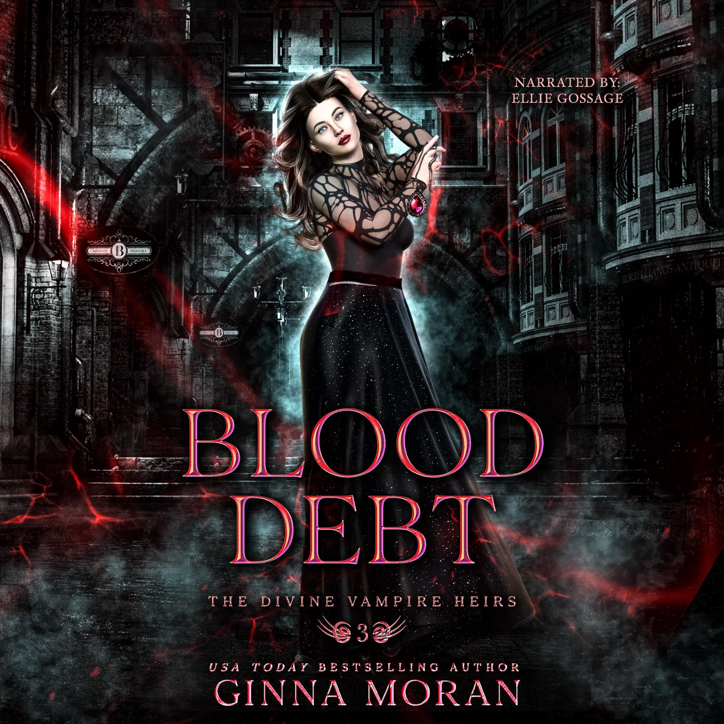 Cover art for Blood Debt: The Divine Vampire Heirs, Book 3
