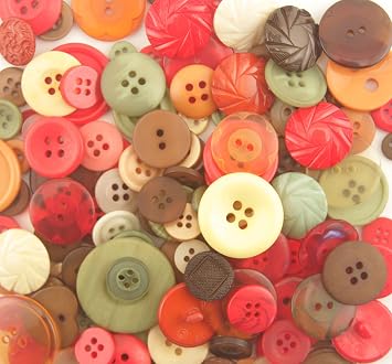 Buttons Galore Grab Bag Autumn Button