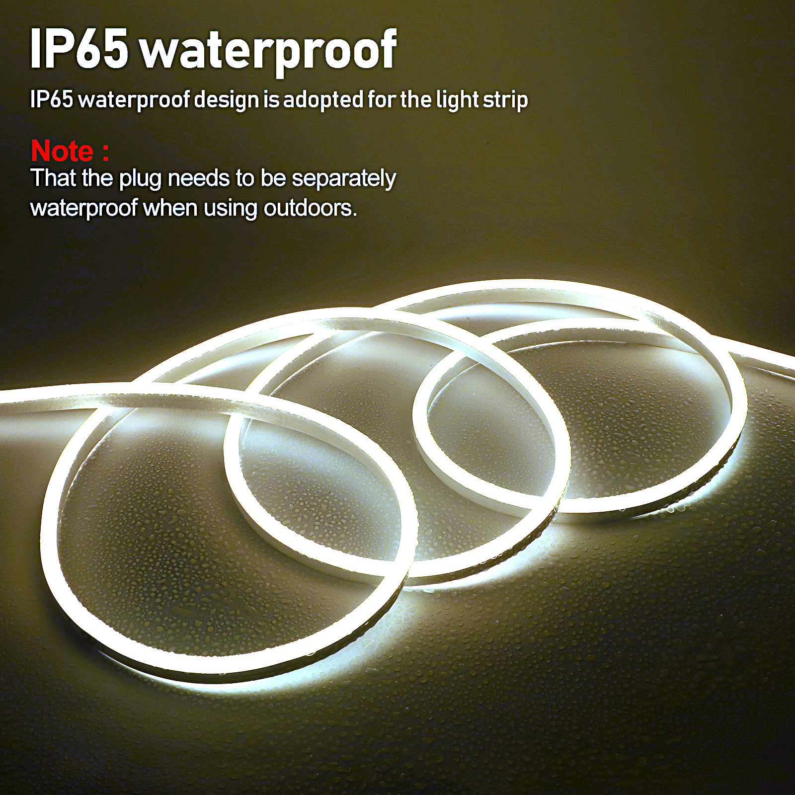 Amazon.com: FORT 32.8FT White LED Neon Strip Lights -AC110V 120V