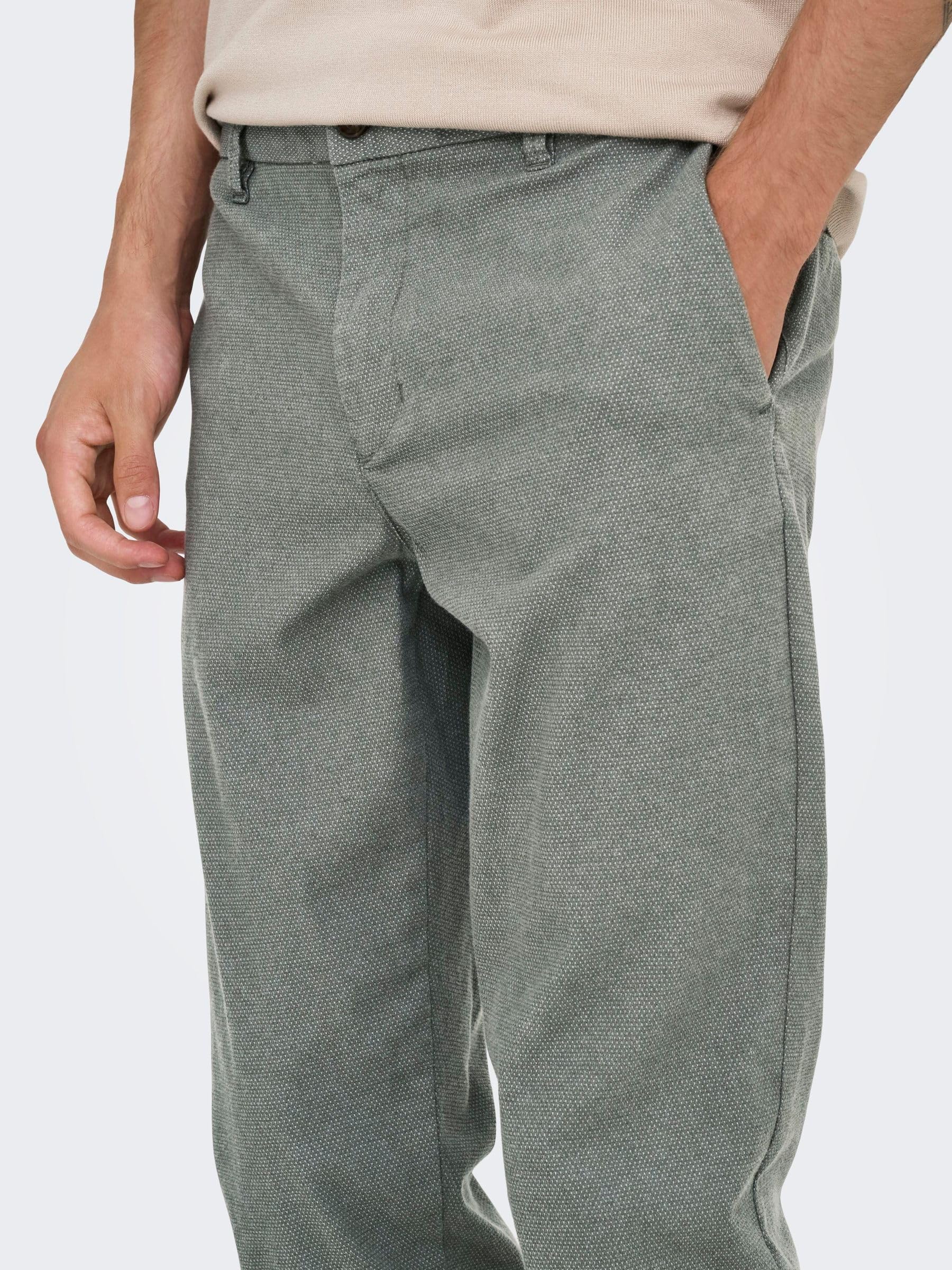 Only & Sons ONSMARK PETE Slim Dobby 0058 Pant NOOS – Bild 6