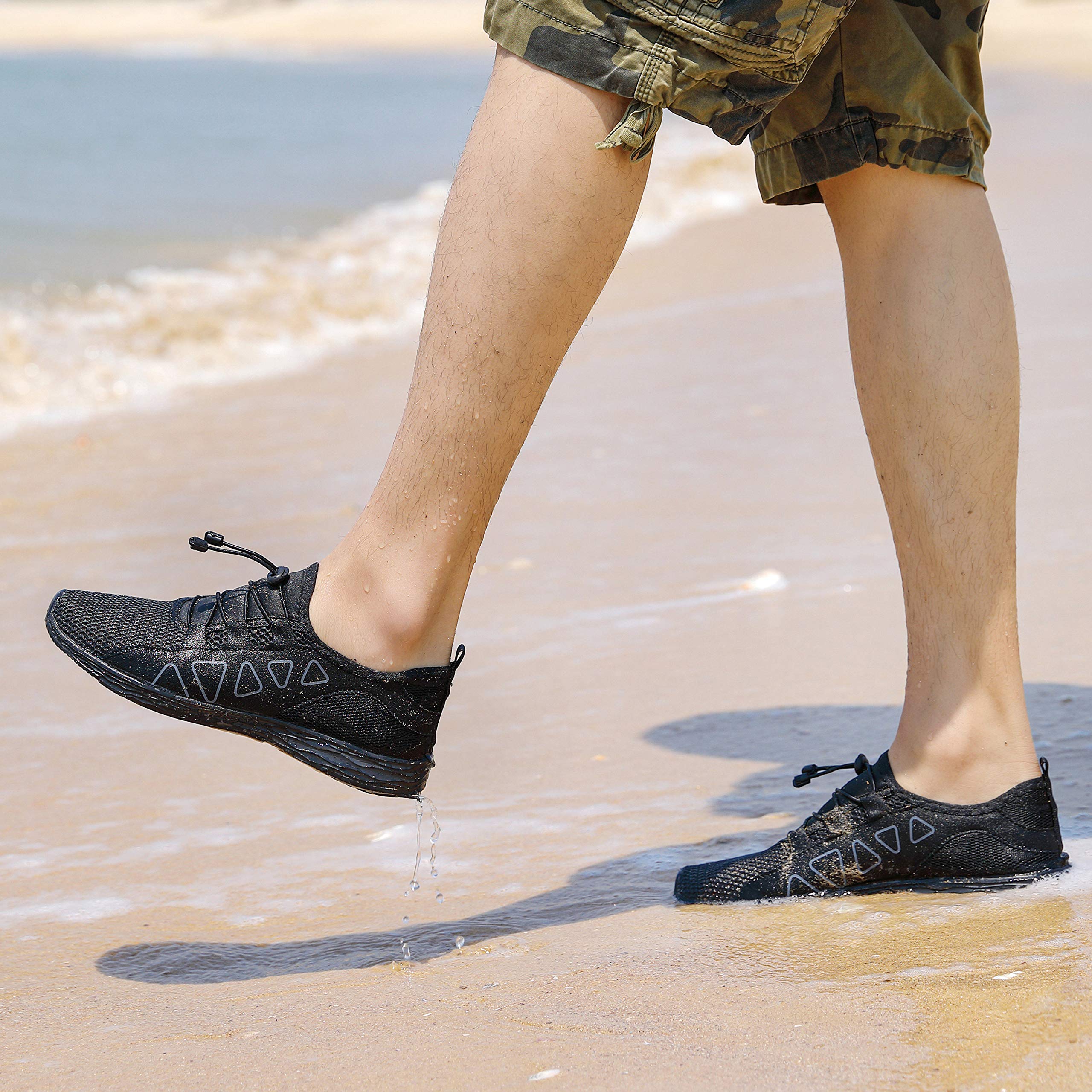 Snapklik.com : Vibdiv Mens Water Shoes - Quick Drying Outdoor ...