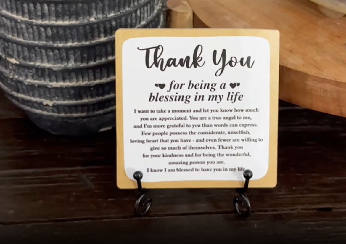Placa decorativa de madera con soporte ONDTOM miniatura 6
