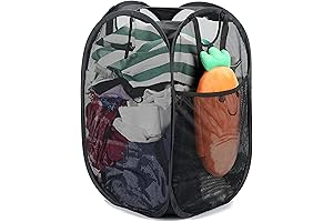 HOUSE AGAIN Mesh Pop Hamper: Your Laundry Savior
