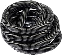 Dorman 86665 3/4 in. x 10 ft Black Flex Split Wire Loom Conduit - Durable Automotive Wiring Protection Tubing