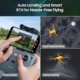 Dji Mini 3 Pro avec DJI Smart Control - Drone Caméra Léger et Pliable avec Vidéo 4K/60Ips, Photo 48Mp, Temps de Vol de 34 Min, Détection d’Obstacles dans Trois Directions,Grey - 4