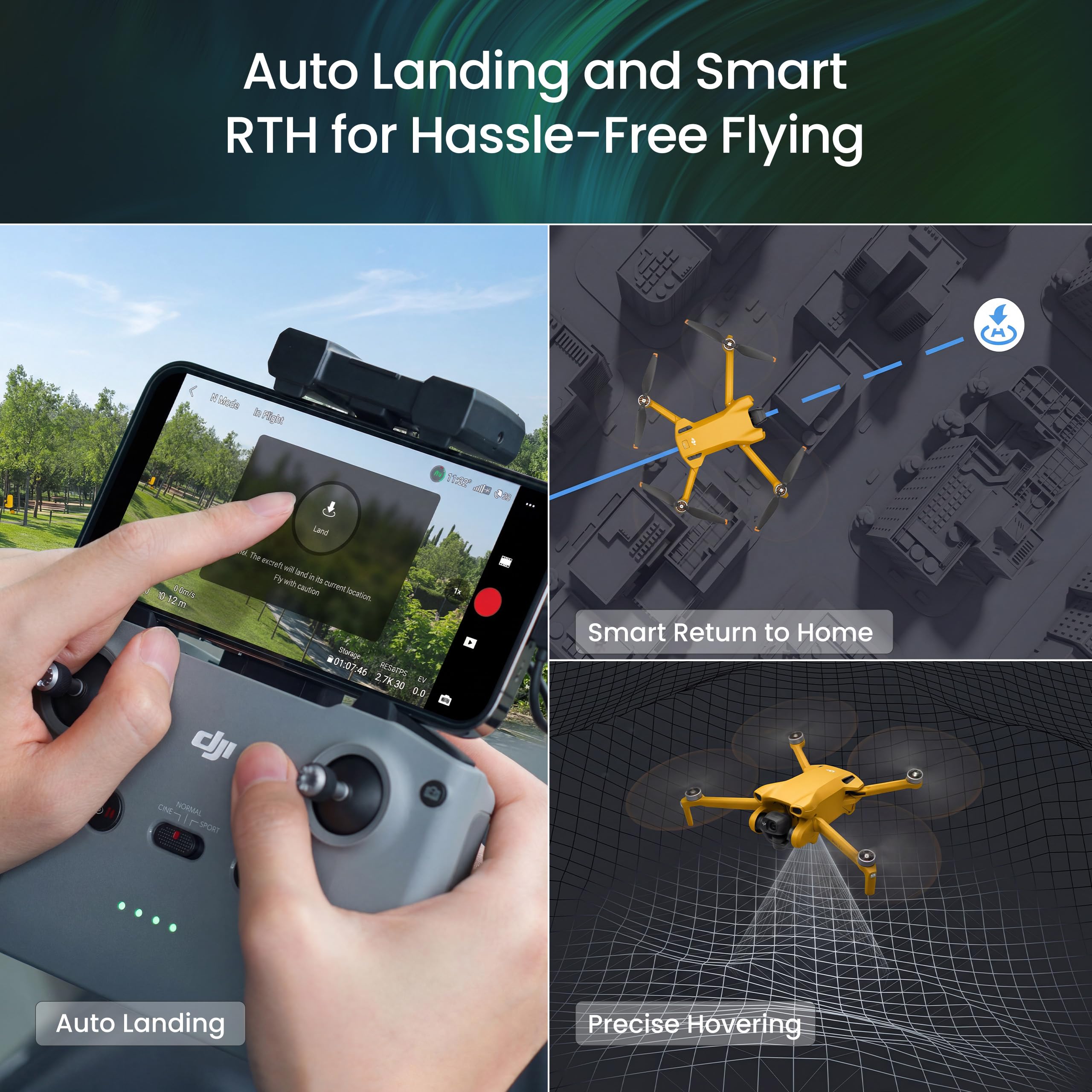 DJI Mini 3 Pro Con DJI Smart Control - Dron Plegable De 249 G, 4K/60 Fps, 48 MP, 34 Min De Vuelo, Detección De Obstáculos Y APAS 4.0
