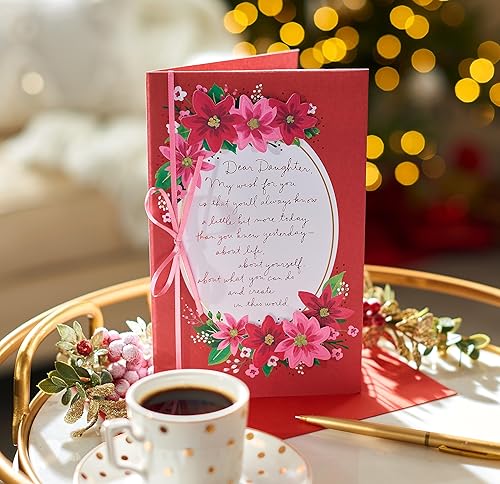 Miniatura 6 de American Greetings Tarjeta de Navidad para hija (hacia tus sueños)
