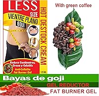 Vista 3 de Vientre Plano Gel Reductor 4oz Quema Grasa, Gel Destock Anti Celulitis AHORA CON 100% EXTRACTO DE CAFÉ Arabica