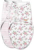 Vista 11 de SwaddleMe Luxe Easy Change Swaddle, Ellie Elephant/Triángulo Gris, S/M (0-3 meses)