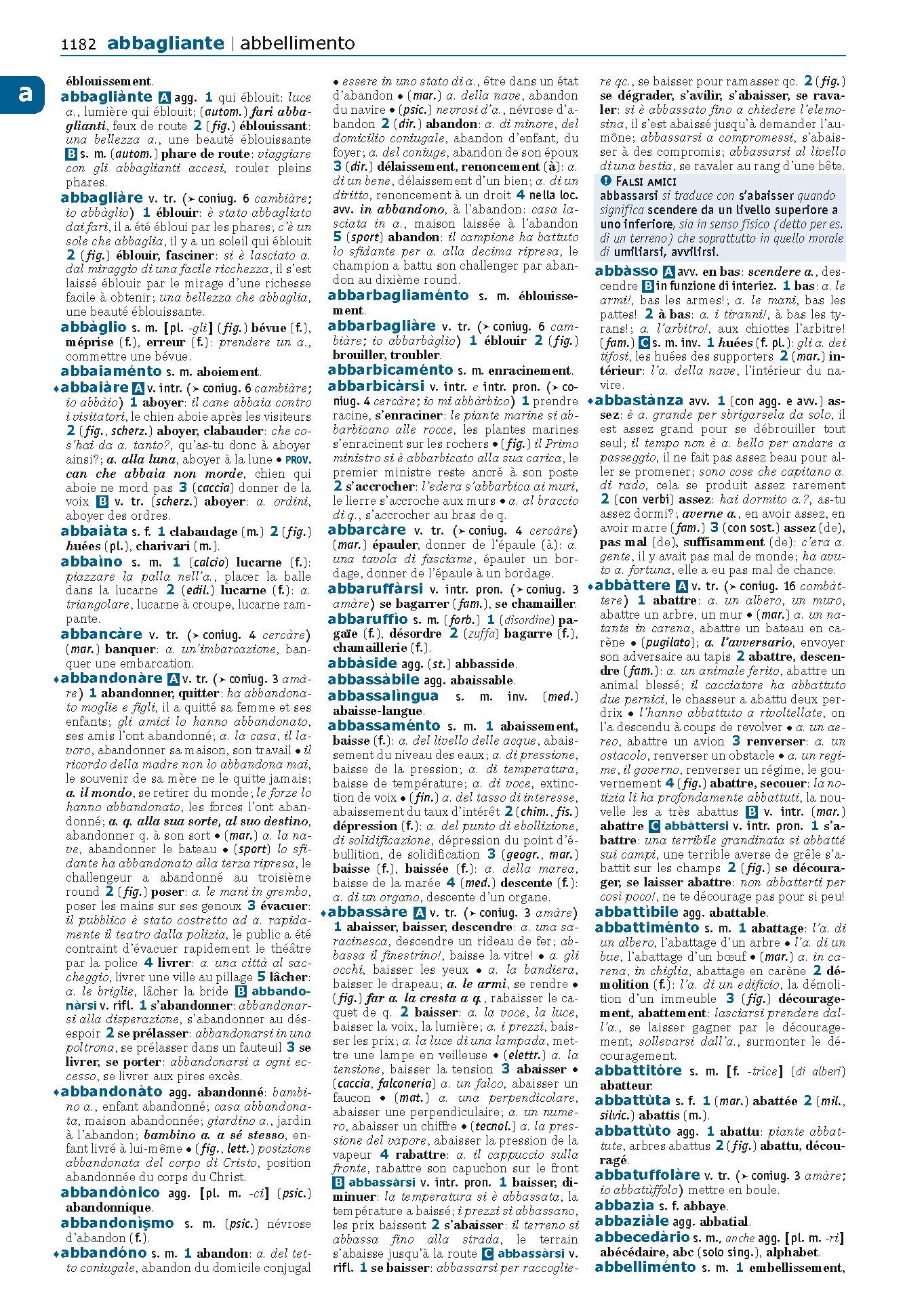 Le Robert & Zanichelli: Dizionario Francese-Italiano Italiano-Francese