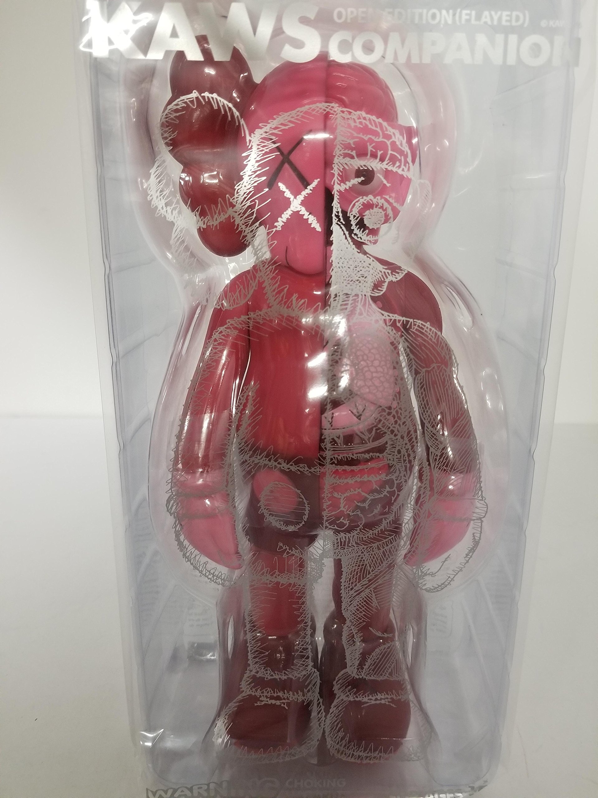 Amazon.co.jp: KAWS COMPANION (FLAYED) OPEN EDITION BLUSH 