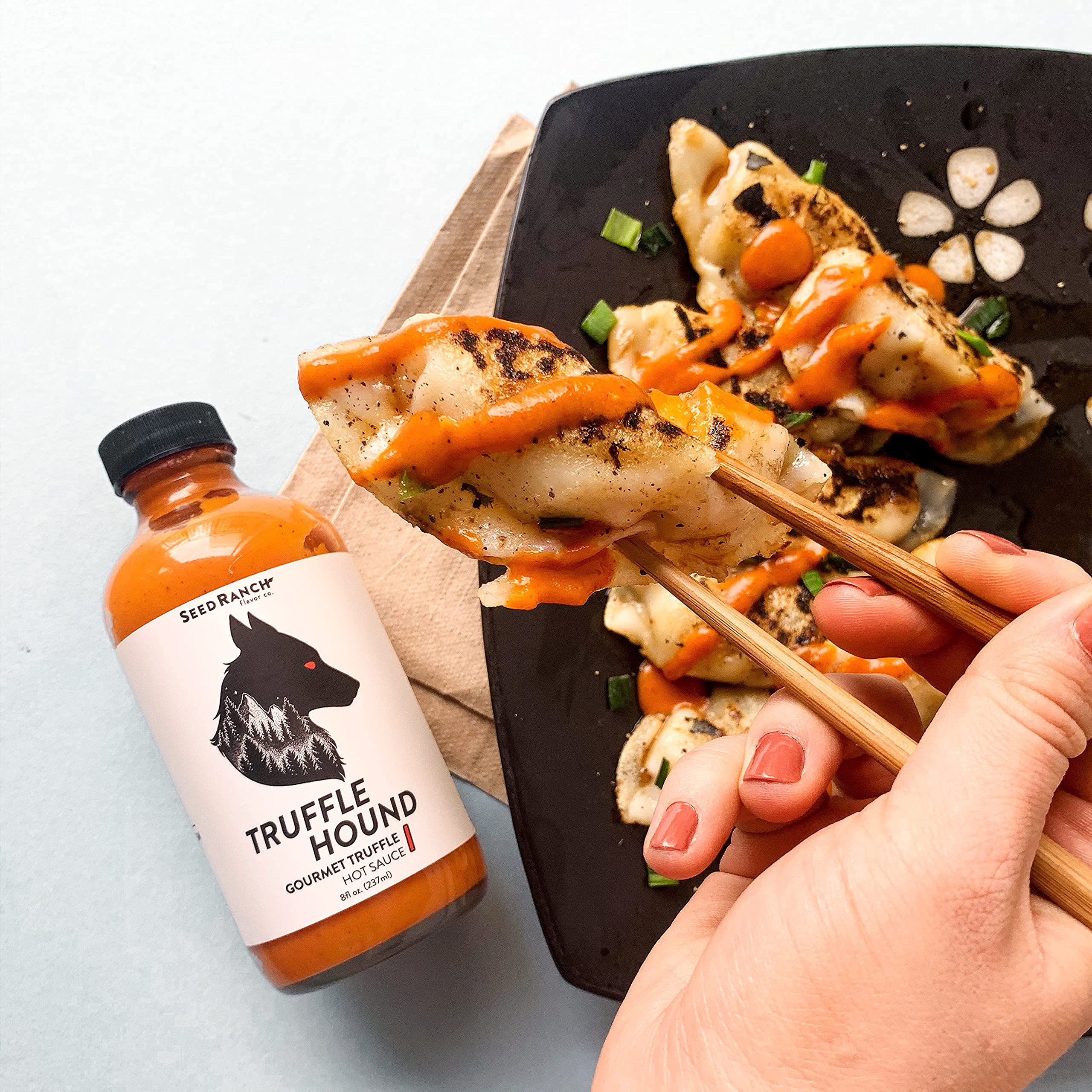 Seed Ranch Truffle Hound (Medium Heat) Gourmet Truffle Hot Sauce