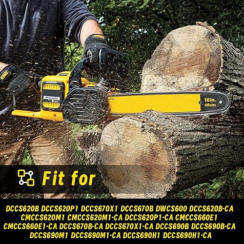 Miniatura 5 de Tornillo de motosierra 90639221 y arandela 90618229 compatible con motosierra DeWalt DCCS620 DCCS620B DCCS620P1 DCCS670X1 DCCS670B