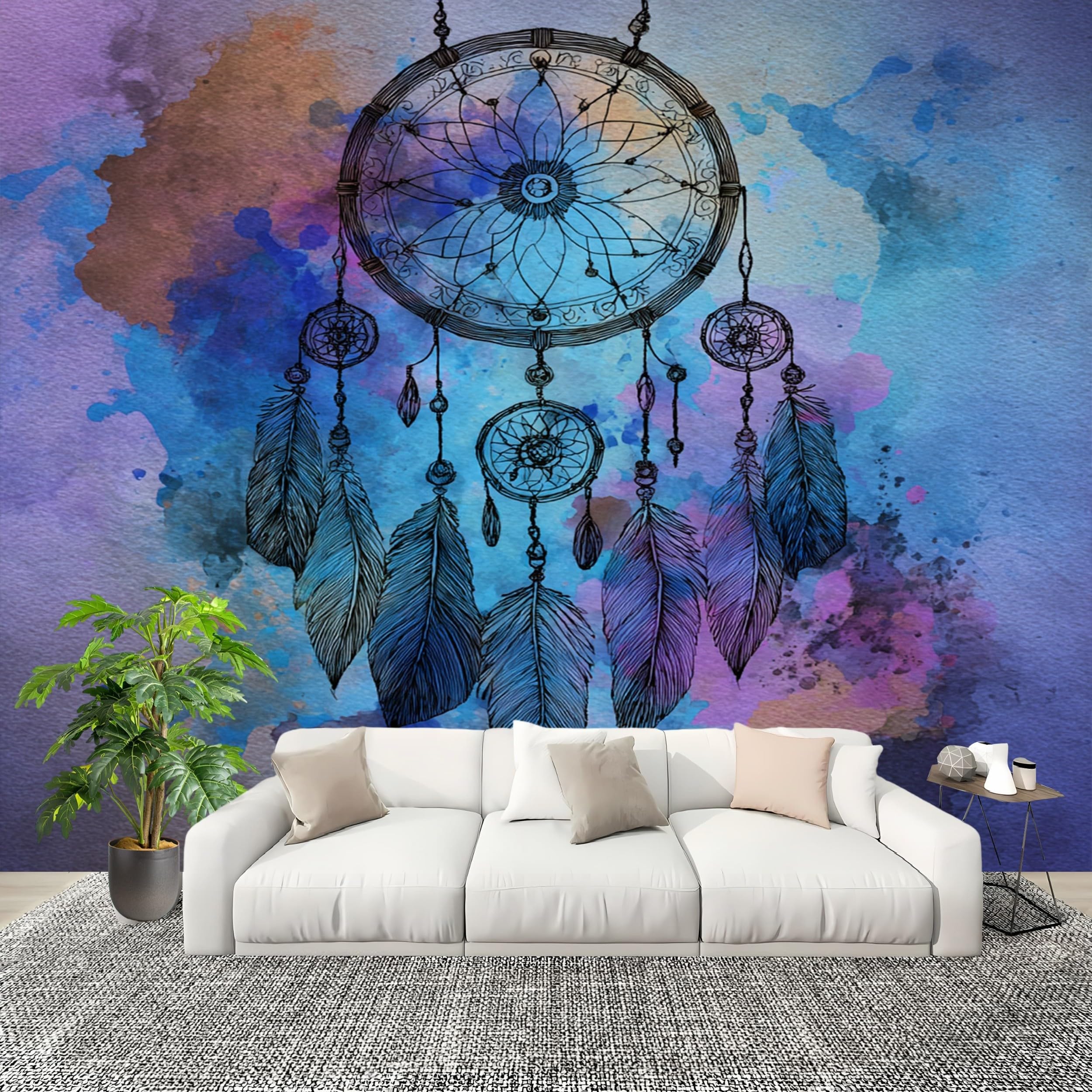 Générique 350x256 cm bezszwowa łatwa instalacja fototapeta tematyczna łapacz snów romantyczna trwała wodoodporna wymienna fototapeta 200x140 cm kolorowa tapeta odporna na zabrudzenia fototapeta duża