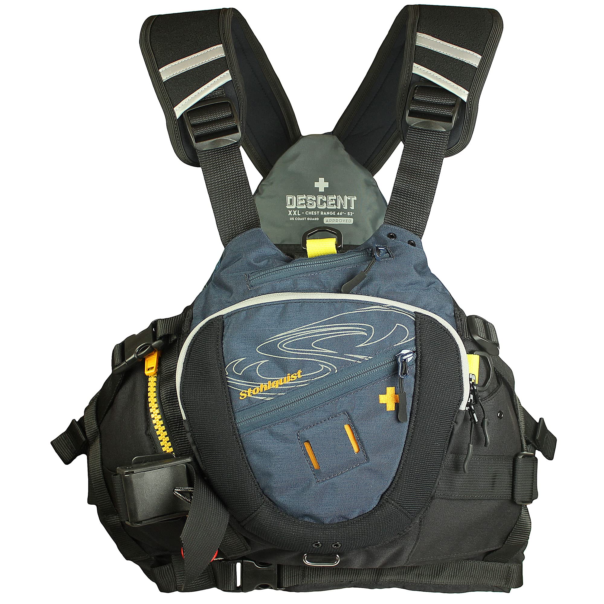 PFD ストールクイスト　DESCENT LG/XL ライフジャケット Amazon | Stohlquist Descent Rescue ライフジャケット (PFD