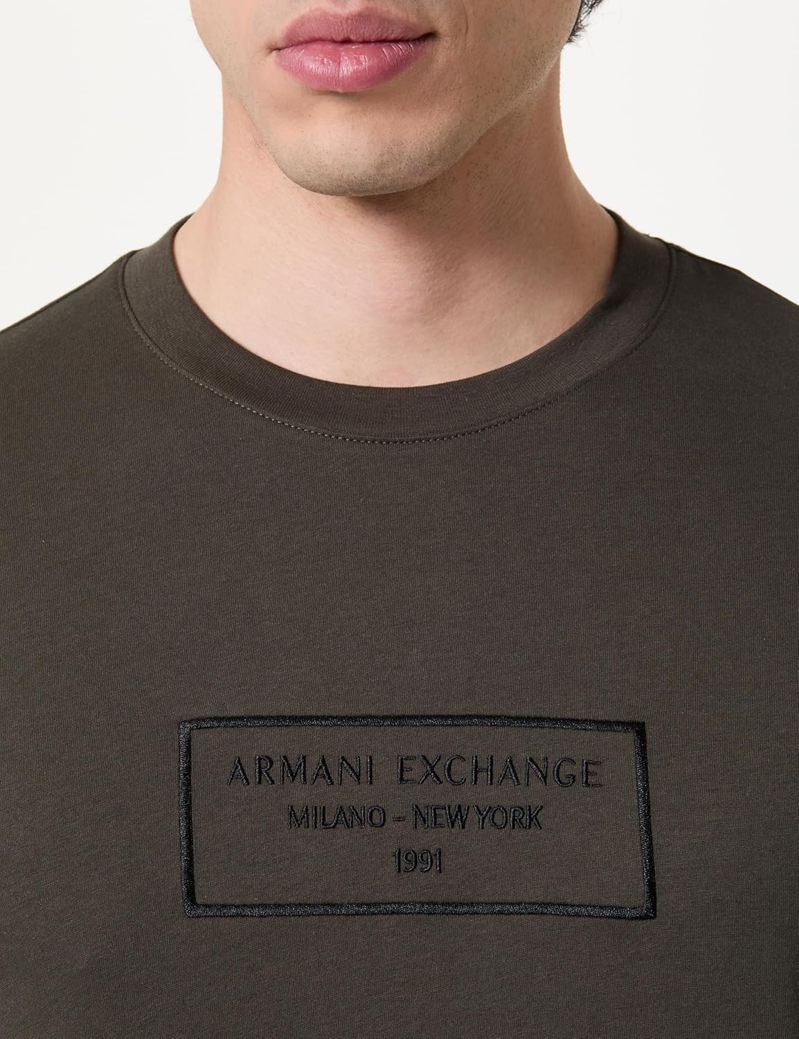 Armani Exchange Mens Rectangular Box Logo - Image 2