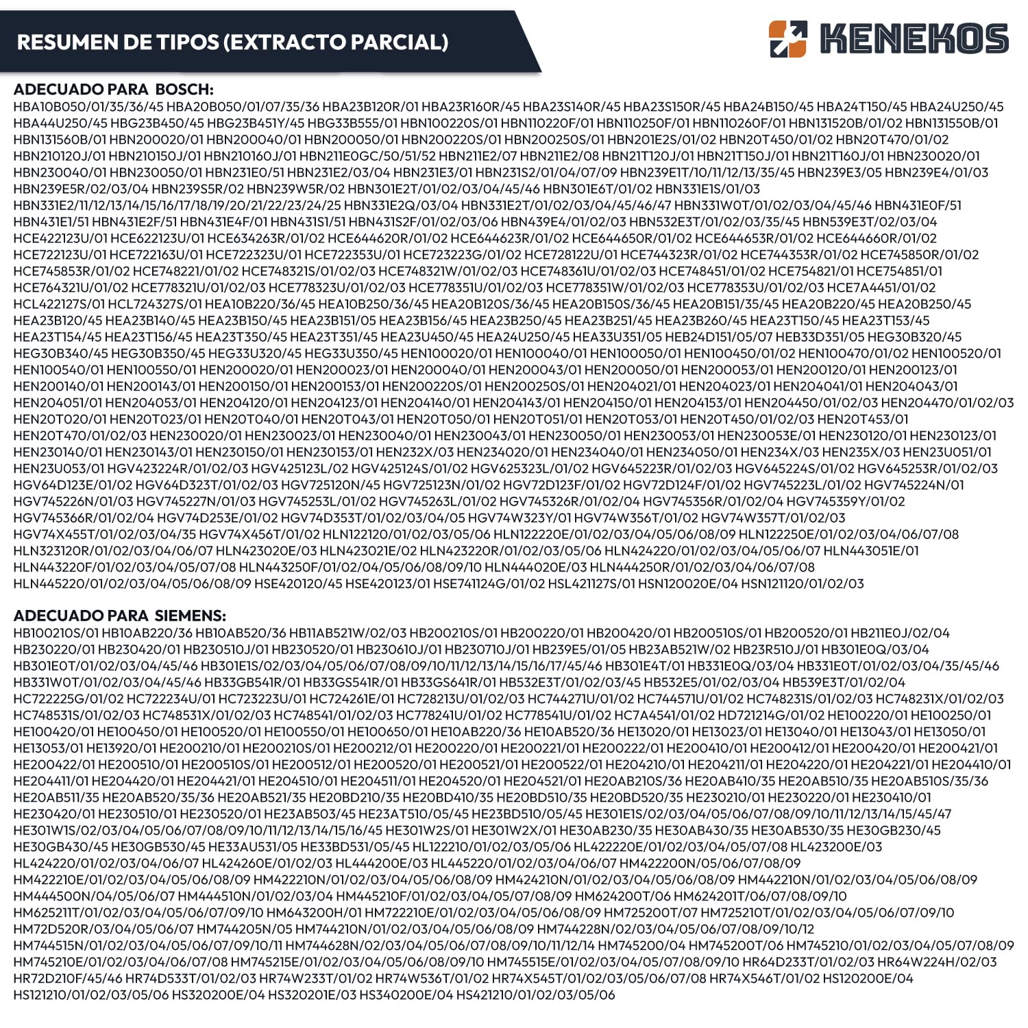 Kenekos - elemento de calefacción 230 V calor superior 2800 W compatible con los hornos Siemens/Bosch como 773539/00773539, 471369/00471369 calefacción, elemento de calefacción del horno para cocinas