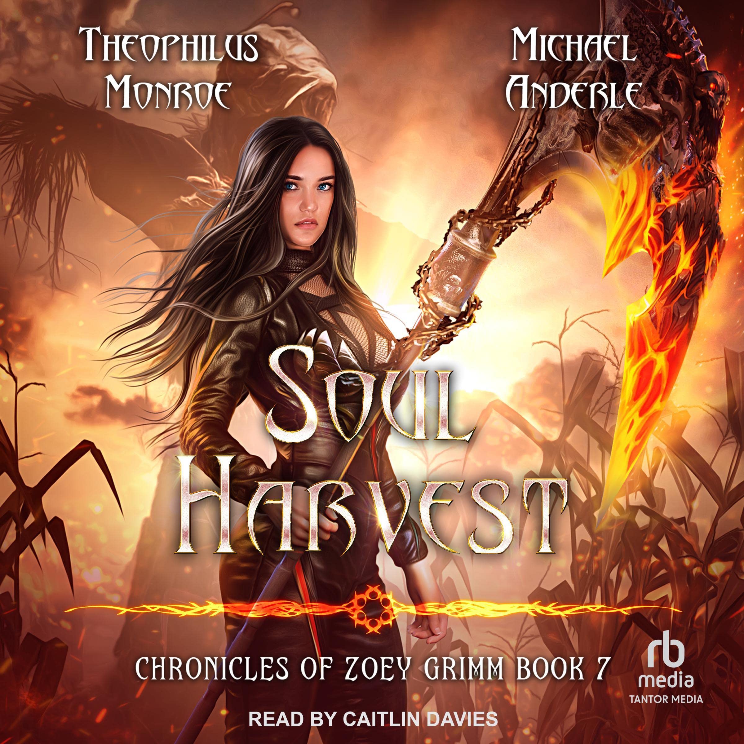 Cover art for Soul Harvest: Chronicles of Zoey Grimm, Book 7