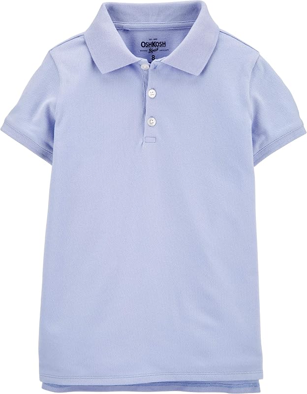 OshKosh B'Gosh Girls' Short-Sleeve Uniform Polo