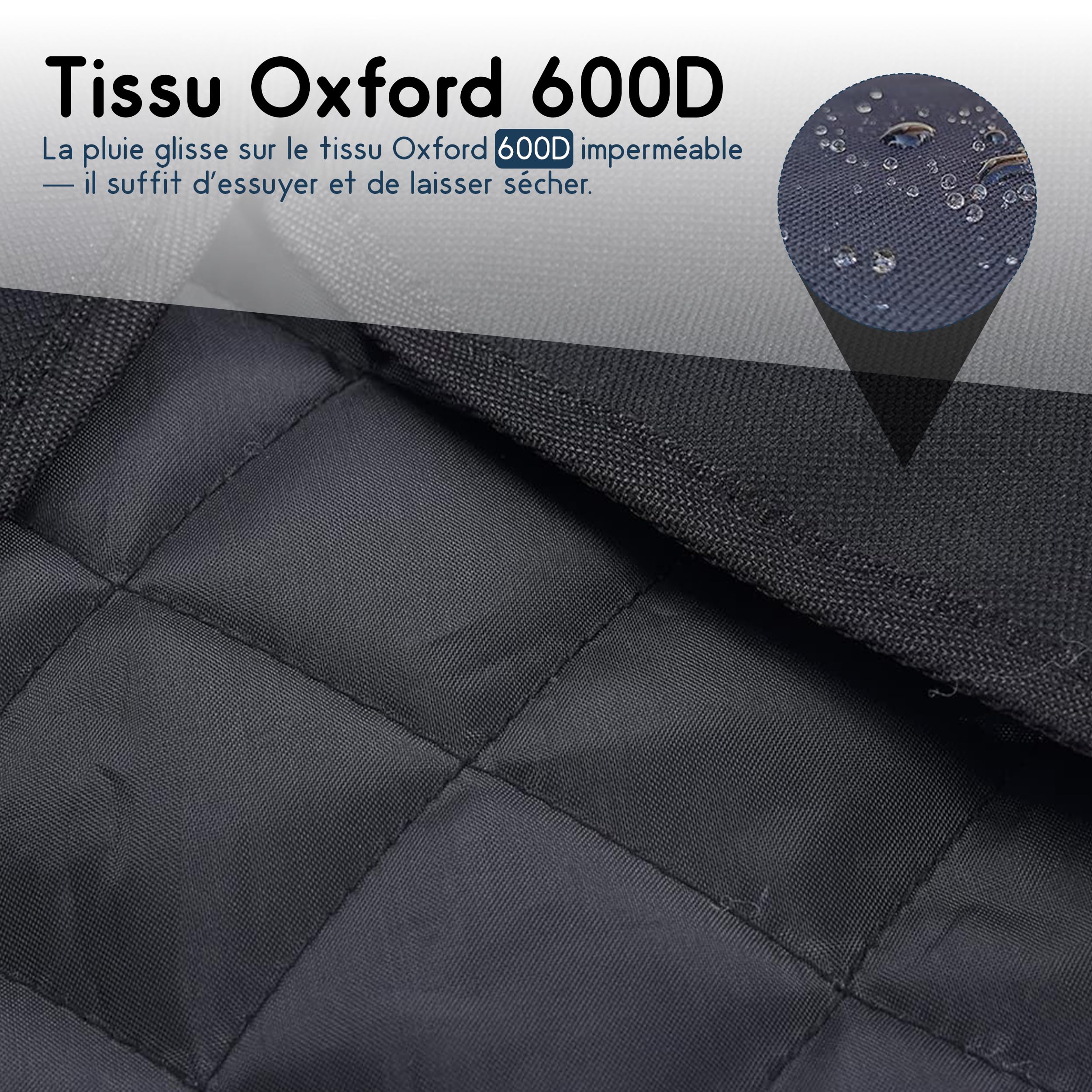Tablier Scooter Universel, Jupe et Manchon Scooter Étanche, Protection Moto Homme Contre Pluie et Froid, Accessoires Coupe-Vent avec Bandes Réfléchissantes pour Scooter