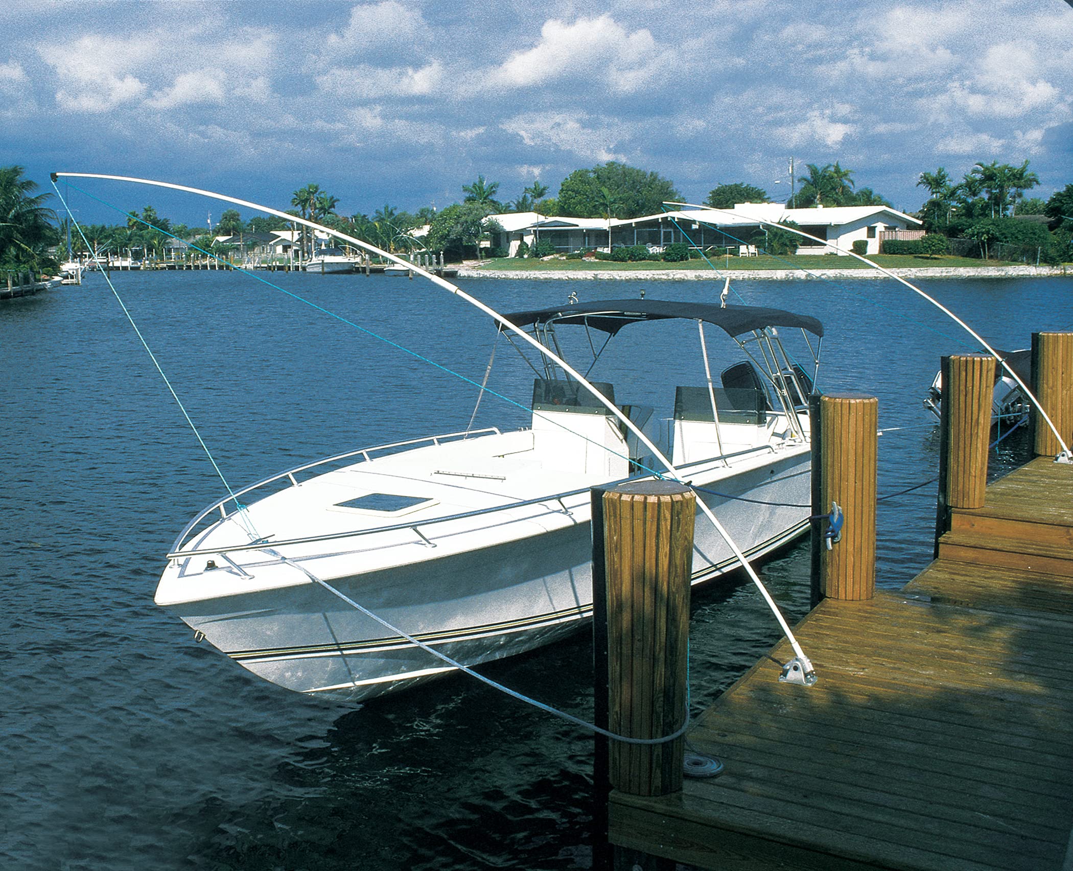 Taylor Made Premium Mooring Whips 14' Length for Boat up to 20,000 lbs, 2