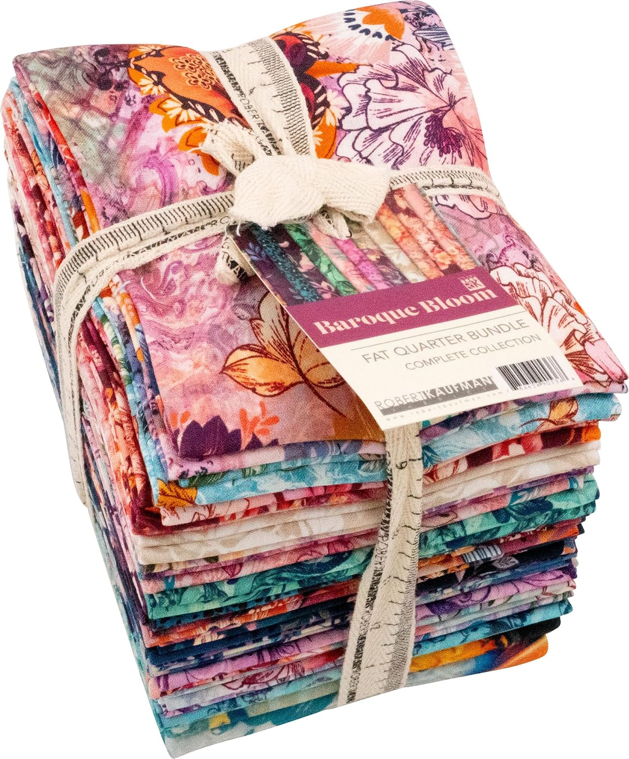 Baroque Bloom 24 Fat Quarters 1 Panel Robert Kaufman Fabrics FQ-2269-25