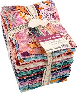Baroque Bloom 24 팻 쿼터 1 패널 Robert Kaufman 패브릭 FQ-2269-25
