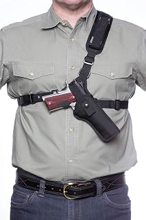 DIAMOND D Outdoors - Denali Chest Holster for SEMI-AUTO 1911 Pistols - up to 5”