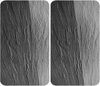 WENKO Hob Cover Plate Universal Slate Set of 2