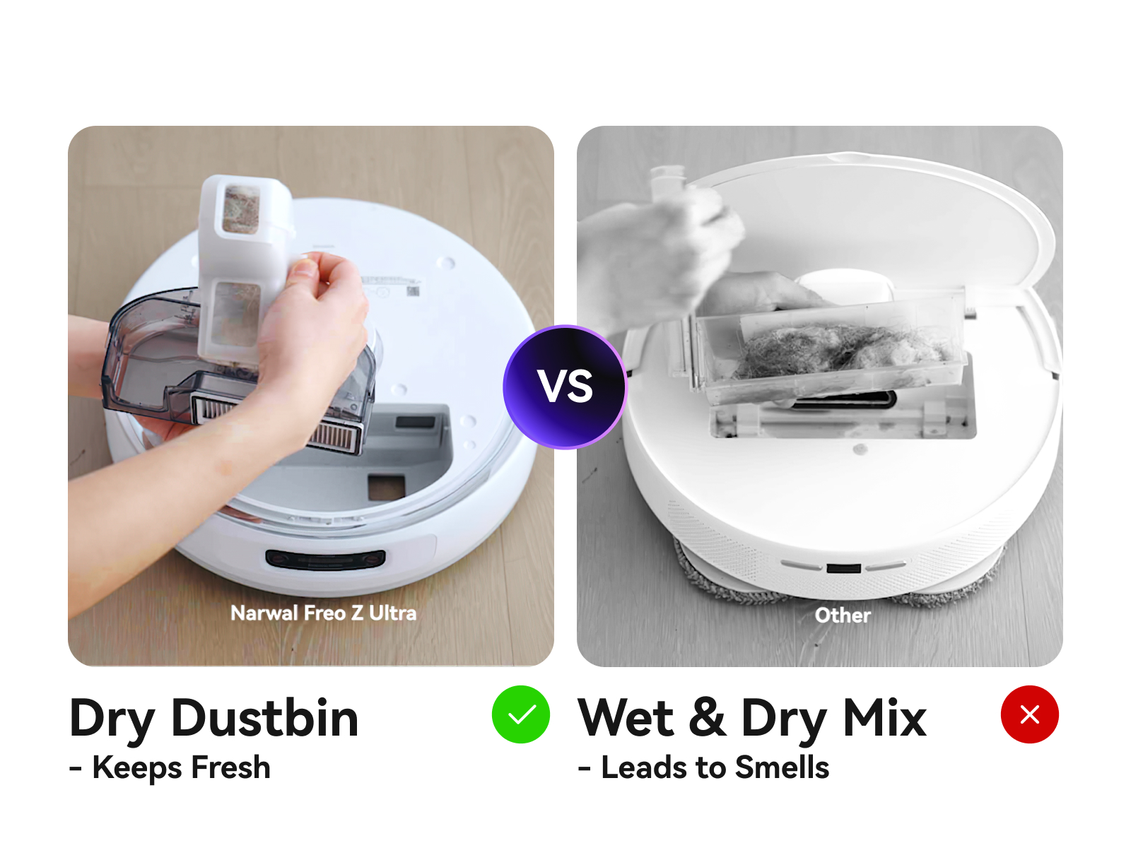 Amazon.com - NARWAL Freo Z Ultra Robot Vacuum and Mop Combo, Dual