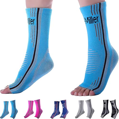 Doc Miller Tobillera para mujeres y hombres soporte de tobillo esguince, mejores tobilleras, recuperación de esguinces, alivio del dolor de pies,