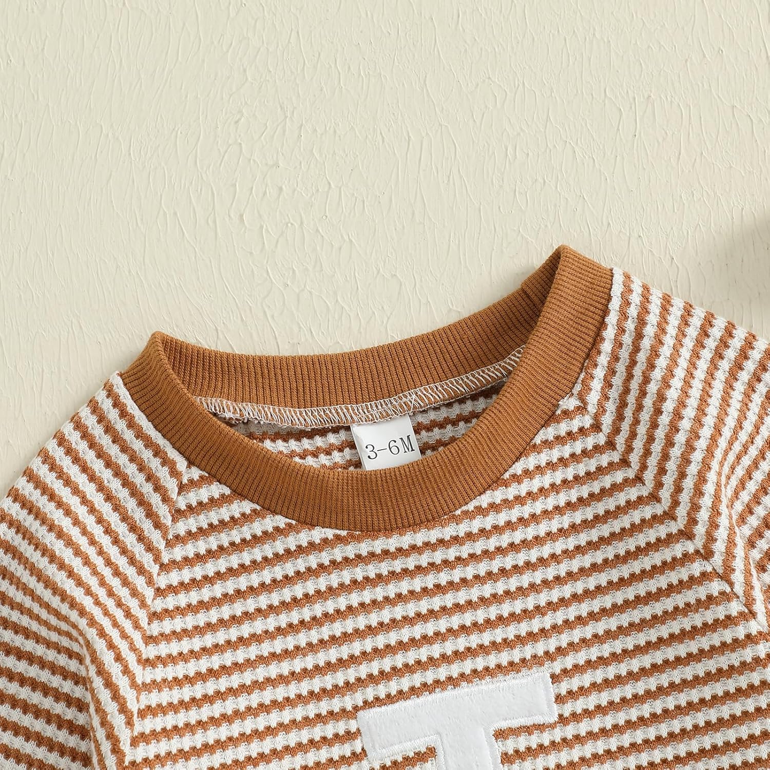 SAYOO Infant Baby Boy Football Outfit Rugby Print Funny Sweatshirt Romper Playsuit Football Season Cotton One-piece Jumpsuit - Image 6