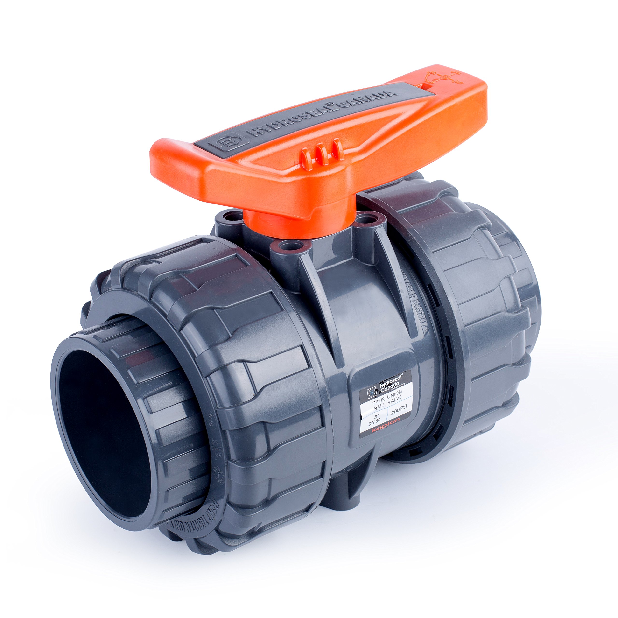 HYDROSEAL Kaplan 3 PVC True Union Ball Valve