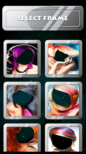 Color Hairstyle Photo Montage