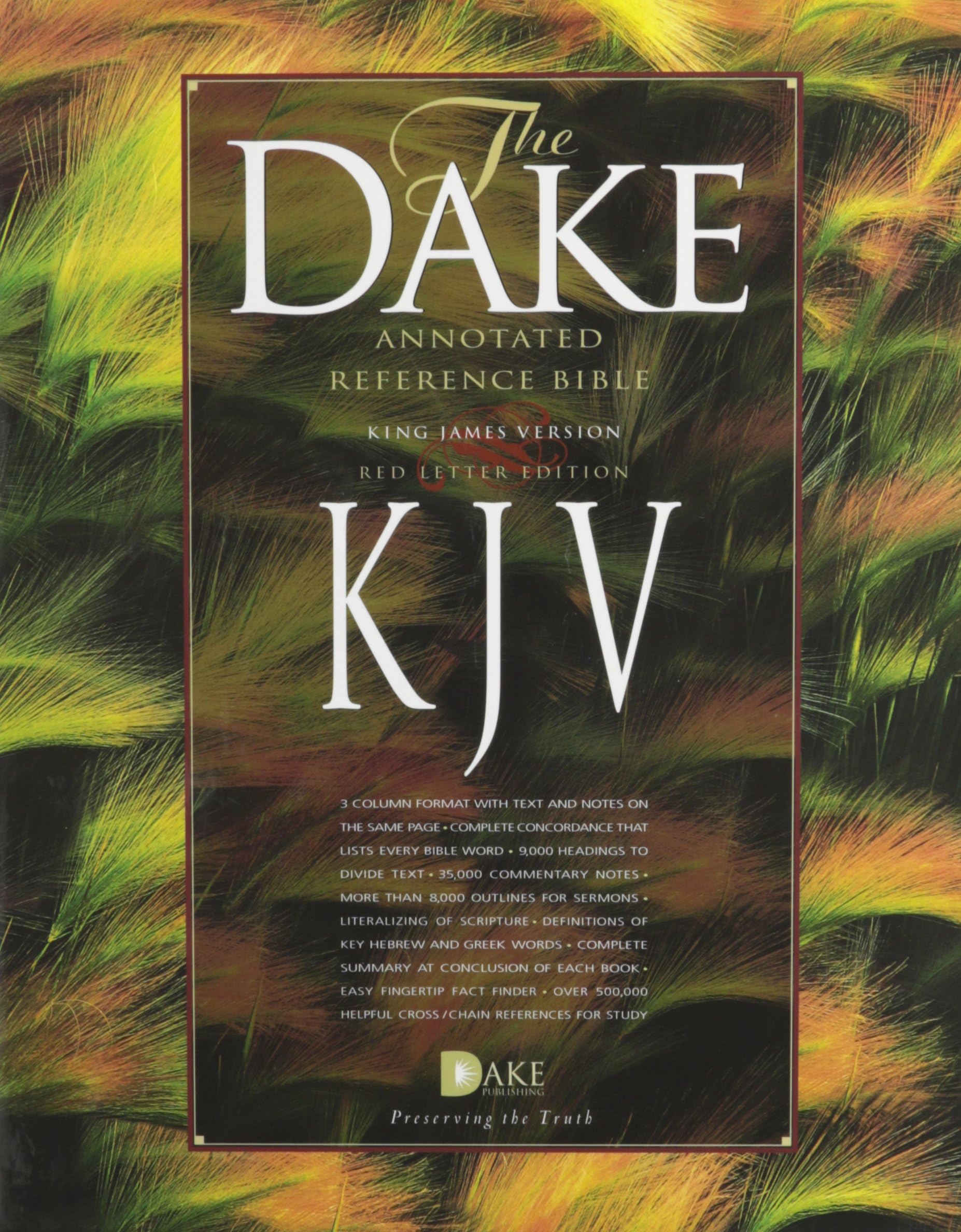 Dake's Annotated Reference Bible-KJV Bonded Leather โ Illustrated, May 1, 2014