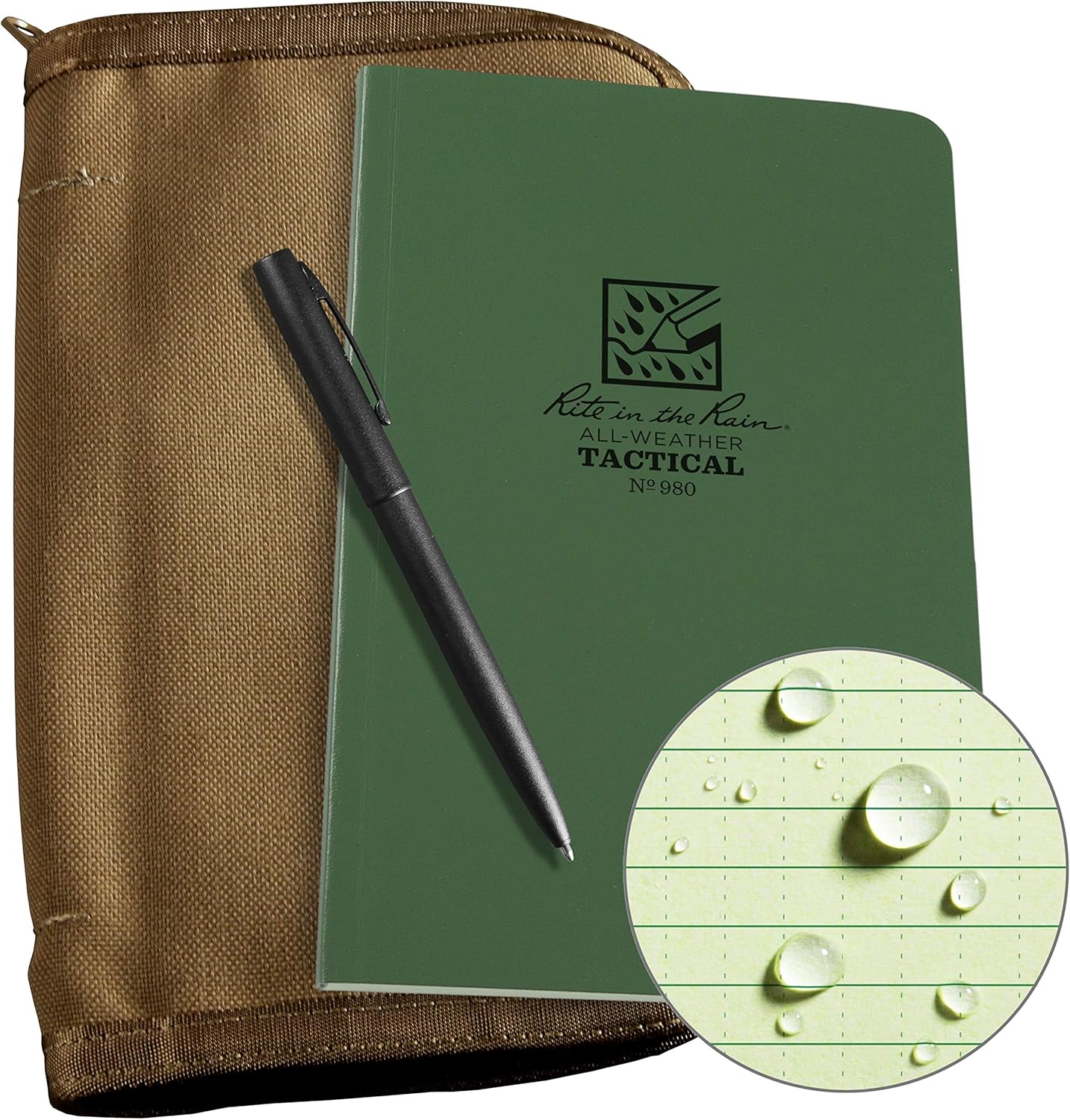 Rite in the Rain Weatherproof Tactical Field Kit Tan CORDURA® Fabric