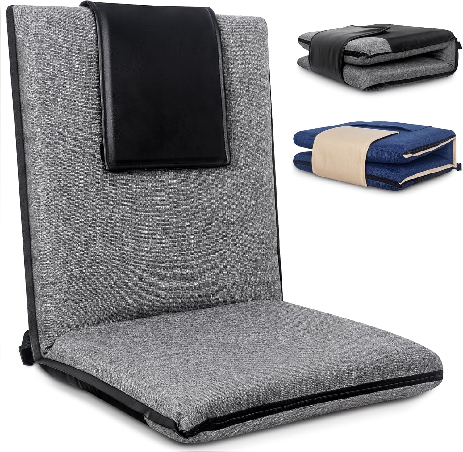 FASTMOMENT Floor Chair with Back Support 14Position