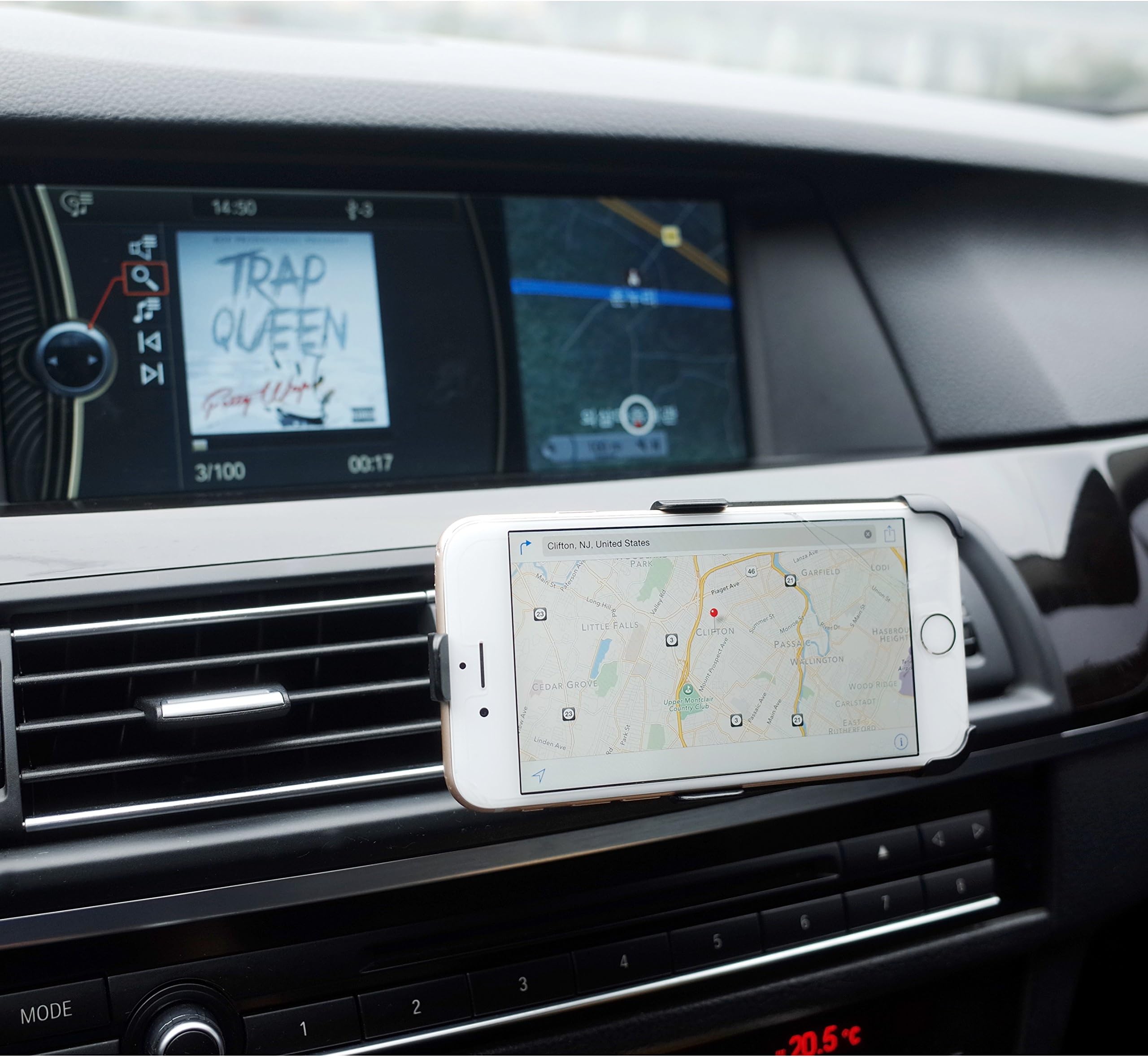 Keymanside | Car Mount Holder for iPhone 6 / 6S | Black