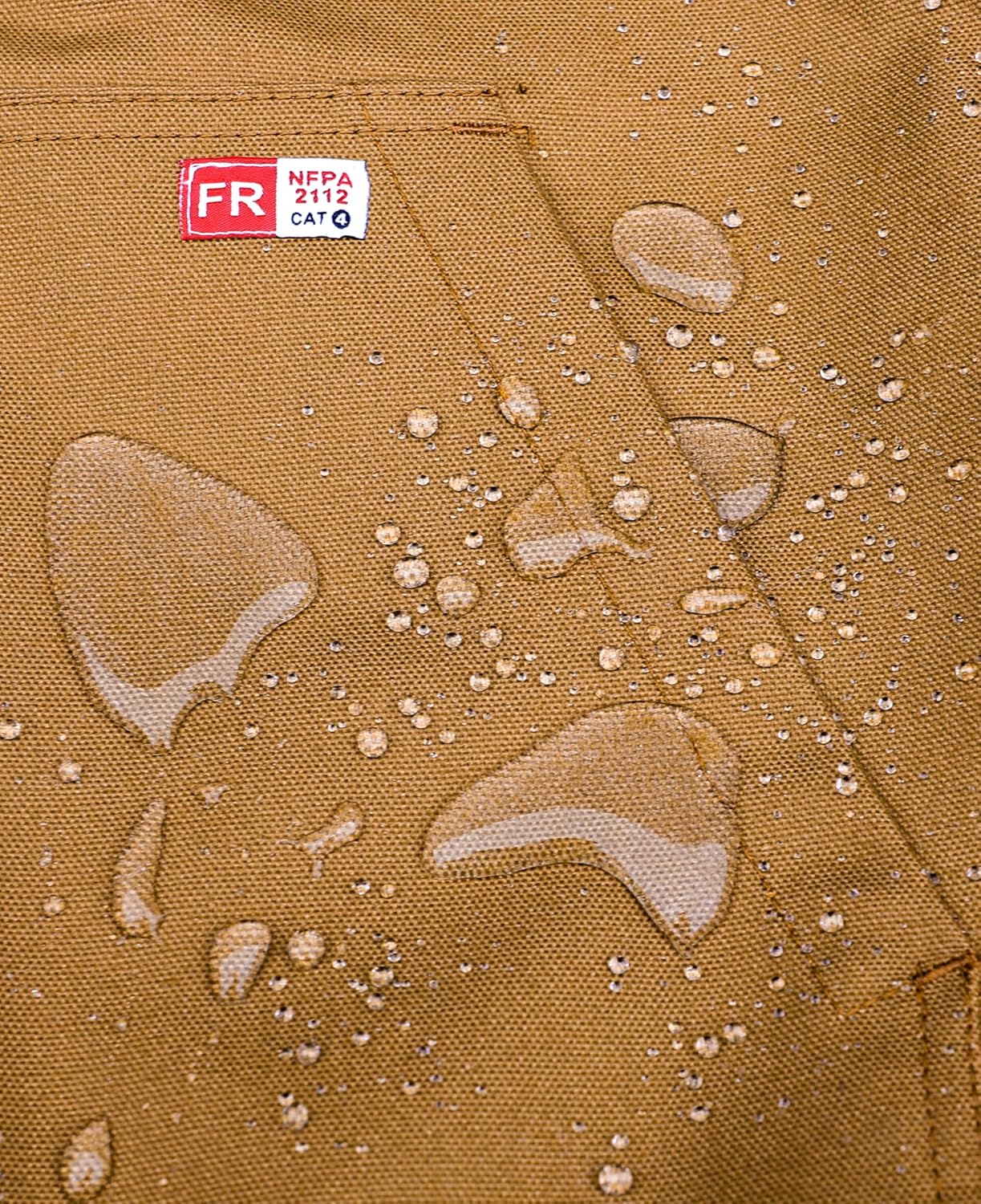 TICOMELA FR Jackets for men Flame Resistant Duck Hoodies Insulated Hooded Coat Outwear Water Repellent Oil Resistant - Image 7