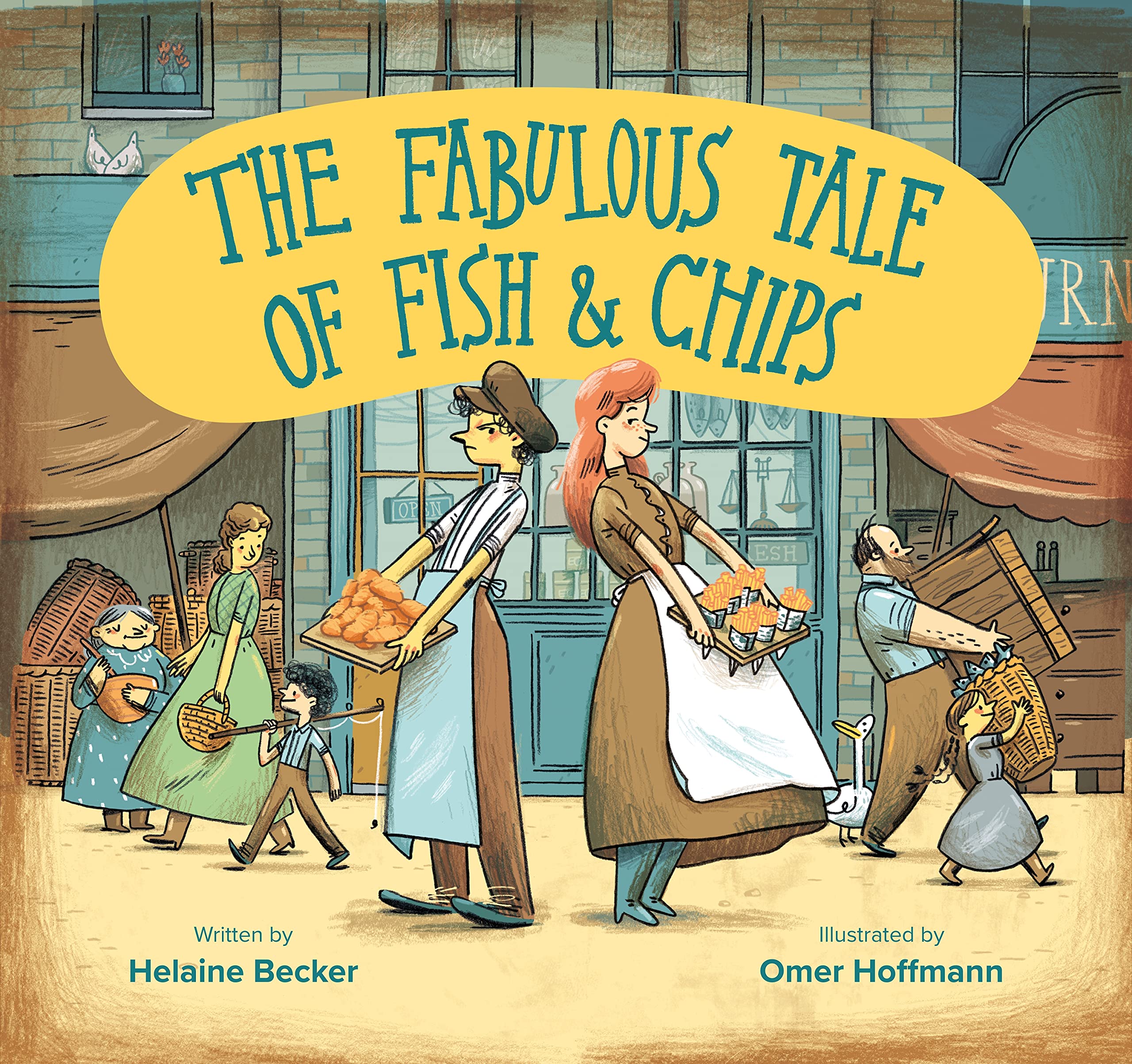 The Fabulous Tale of Fish and Chips - 1784385700, paperback, Helaine Becker