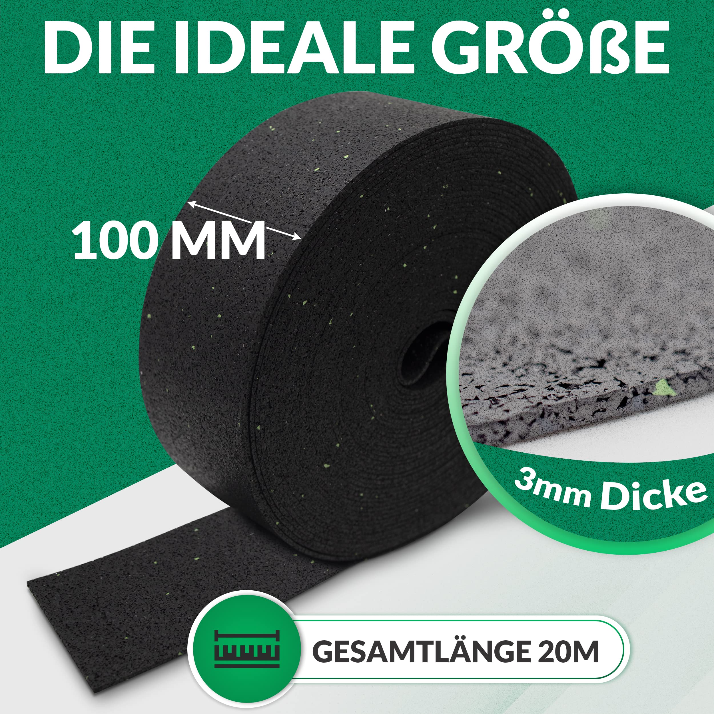 Antirutschstreifen PIKKI® (100 x 20.000 mm, 3 mm) (100 x 20.000 mm, 3 mm), 00110175