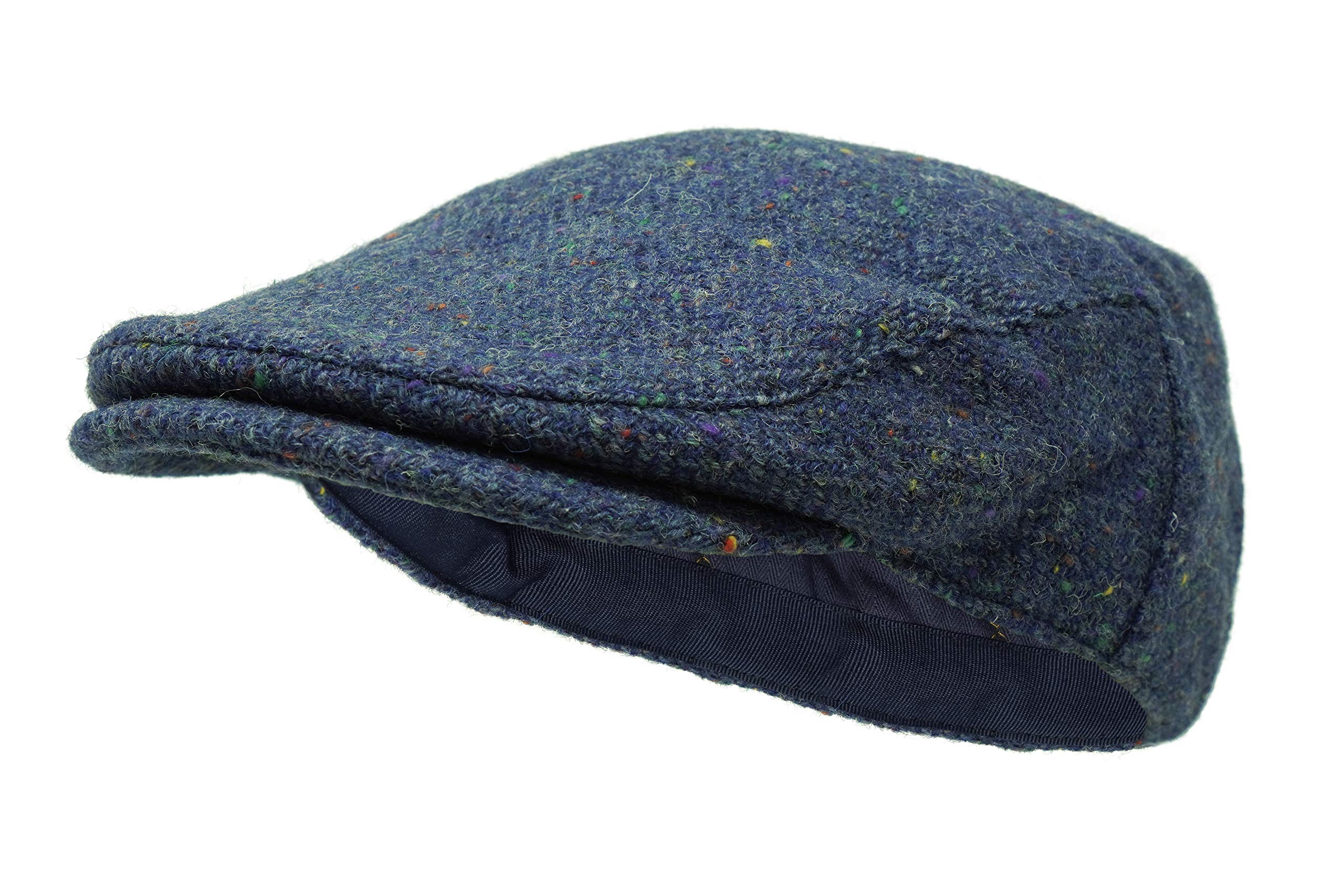 Borges & Scott Boys Nightsky Hb The Galway – Irish Tweed Flat Cap - Medium (57-60Cm)