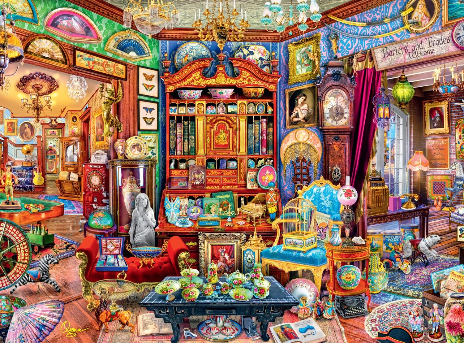 Buffalo Games - Aimee Stewart - Curiosity Shop - 1000 Piece Jigsaw Puzzle
