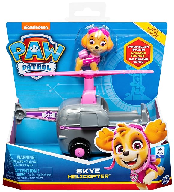 Foto 2 de 5 de PATRULLA CANINA - HELICÓPTERO + FIGURA SKYE - Helicóptero Juguete con 1 Figura Patrulla Canina Skye - 6061800