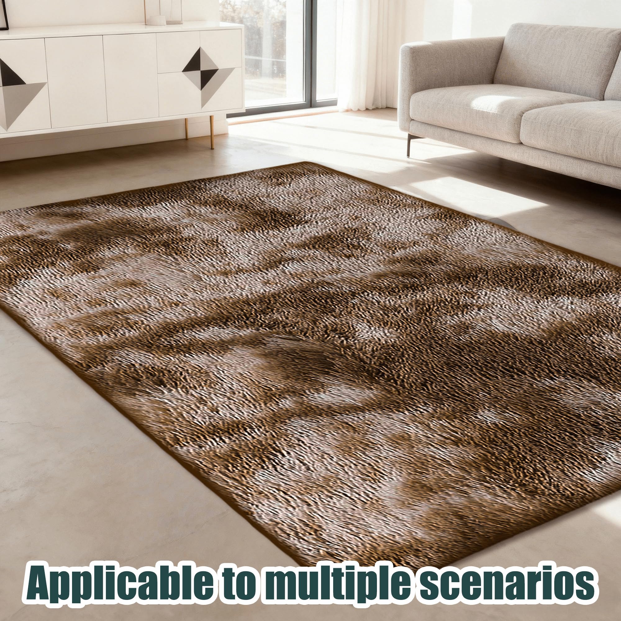 Amazon.co.jp: ラグ ラグマット 200 x 280 cm 滑り止め防臭抗菌厚手