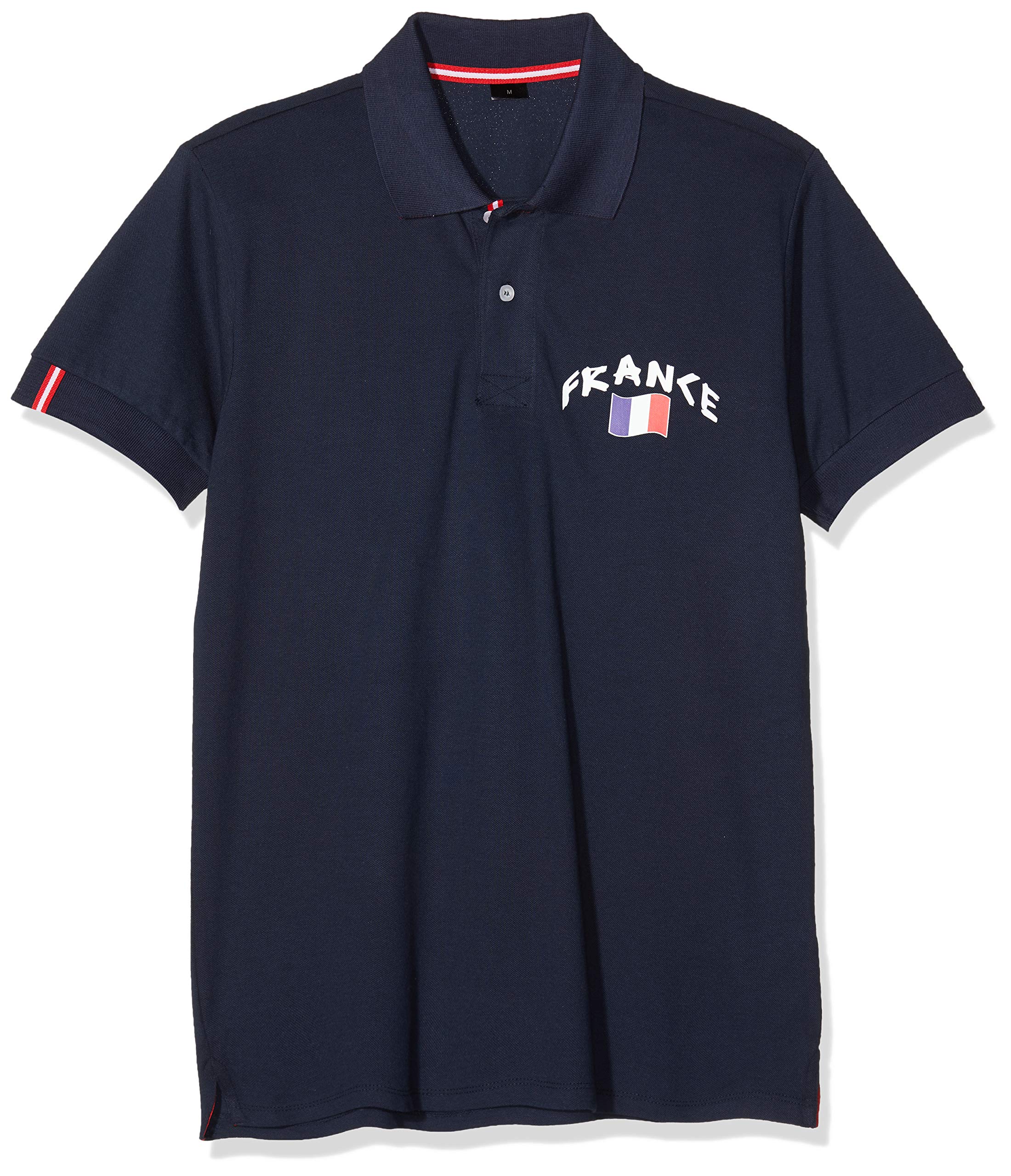 Supportershop Rugby France Unisex Adult Polo, Blue (Navy), XXL