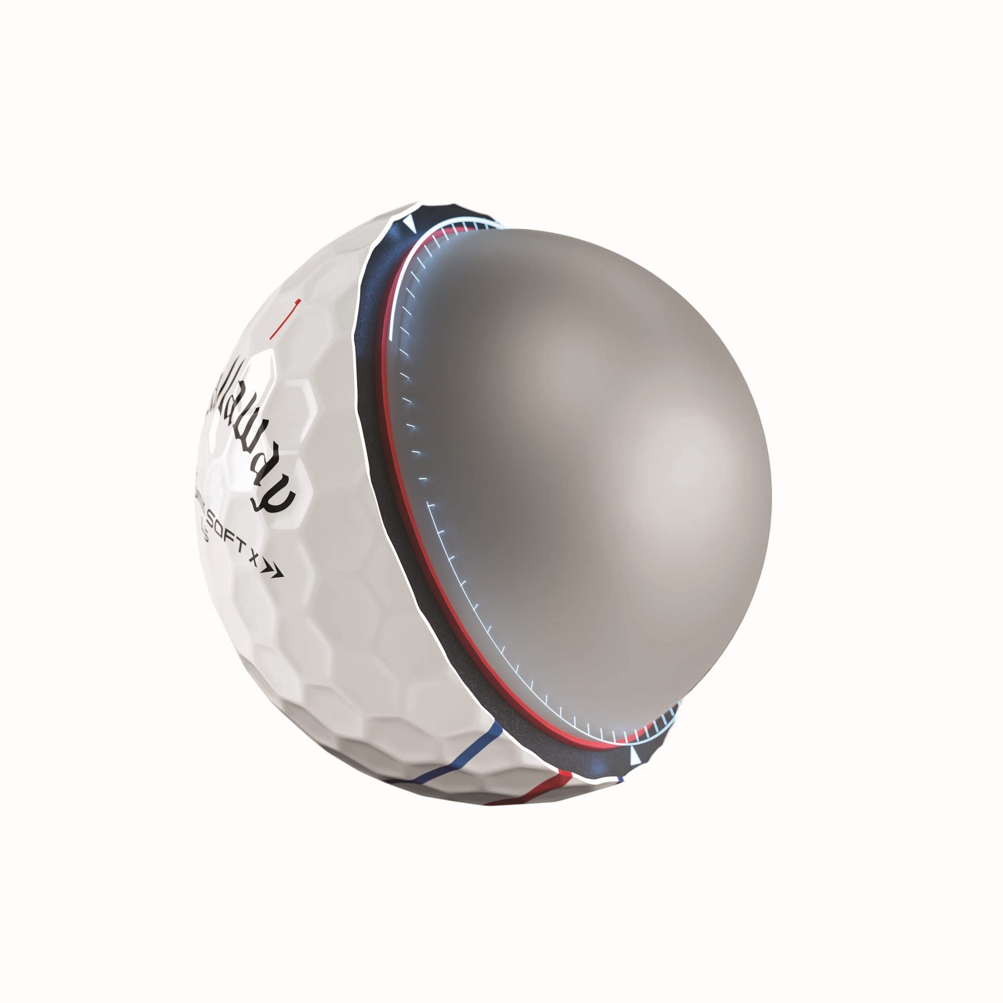 Callaway Chrome Soft X LS ゴルフボール　新品15個 Amazon.com : Callaway 2021 Chrome Soft X LS Golf Balls (One